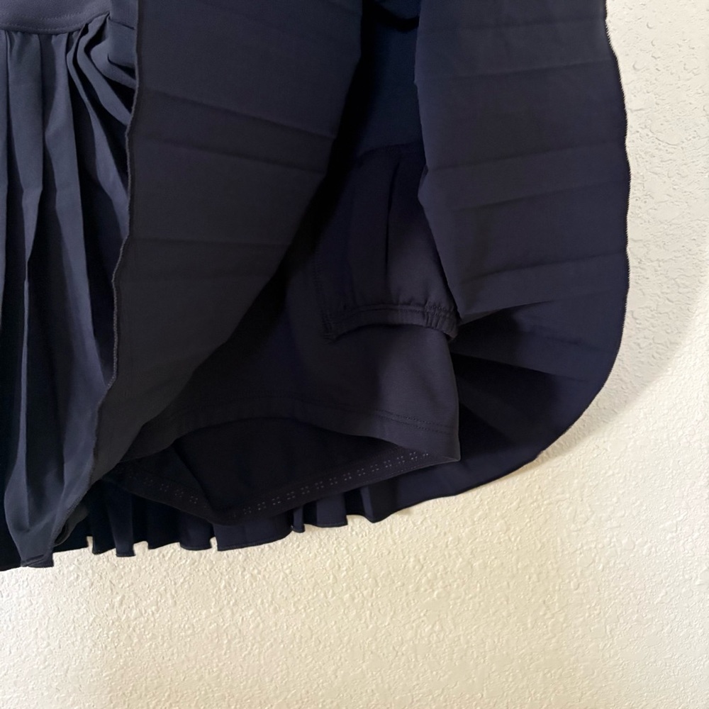 CRZ YOGA Women's High Waisted Pleated Tennis Skirt - Picture 5 of 6